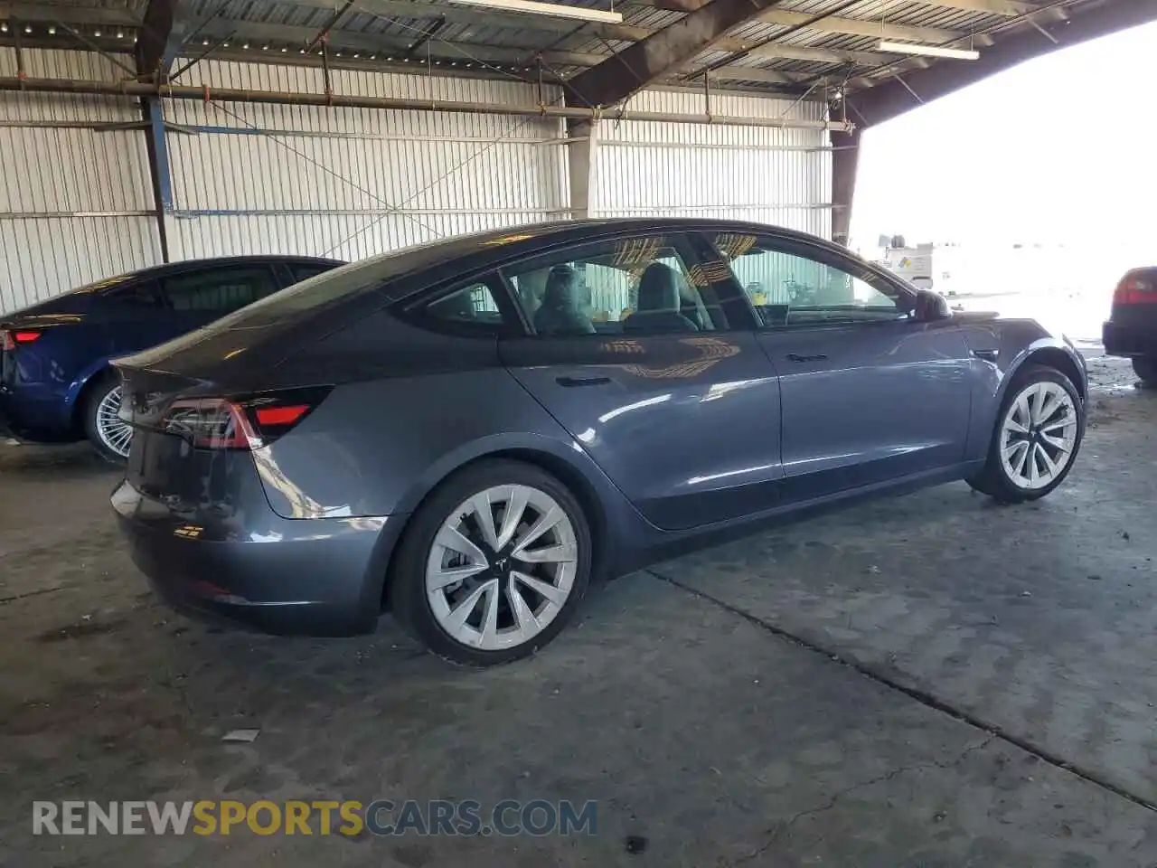 3 Photograph of a damaged car 5YJ3E1EA3PF449822 TESLA MODEL 3 2023