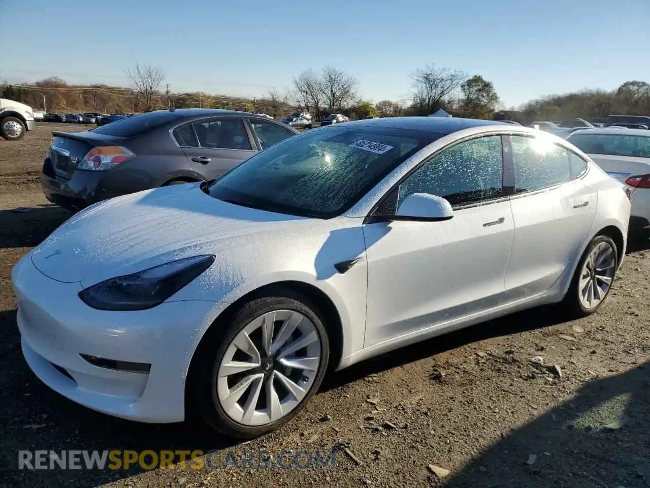 1 Photograph of a damaged car 5YJ3E1EA3PF450677 TESLA MODEL 3 2023