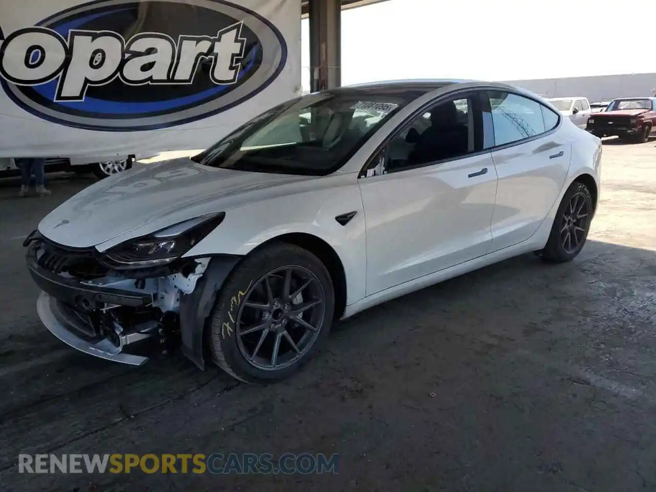 1 Photograph of a damaged car 5YJ3E1EA3PF453790 TESLA MODEL 3 2023