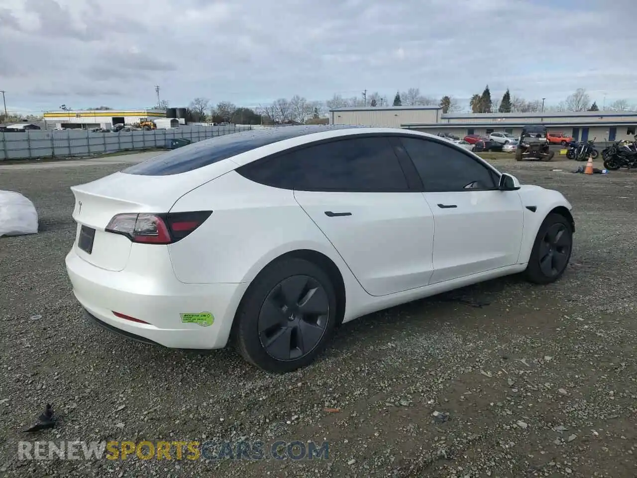 3 Photograph of a damaged car 5YJ3E1EA3PF459993 TESLA MODEL 3 2023