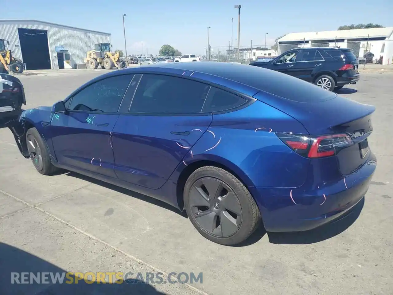 2 Photograph of a damaged car 5YJ3E1EA3PF473943 TESLA MODEL 3 2023