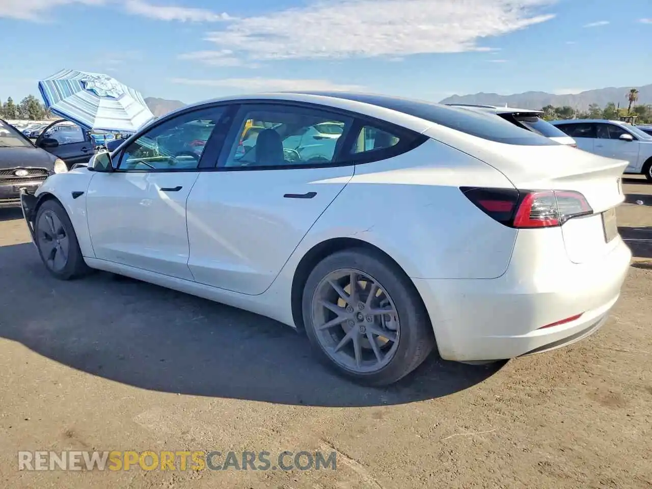 2 Photograph of a damaged car 5YJ3E1EA3PF482559 TESLA MODEL 3 2023