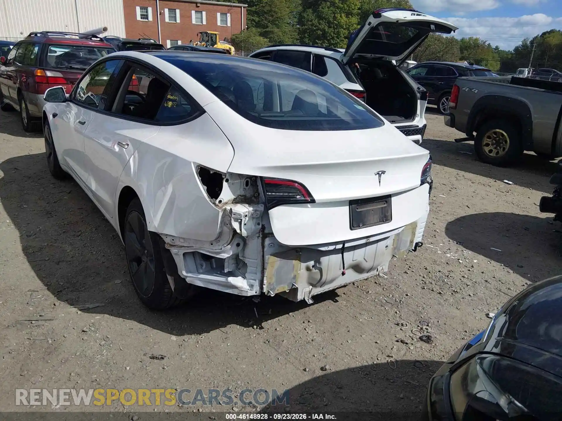 3 Photograph of a damaged car 5YJ3E1EA3PF504172 TESLA MODEL 3 2023