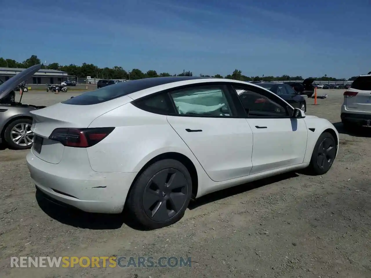 3 Photograph of a damaged car 5YJ3E1EA3PF514636 TESLA MODEL 3 2023