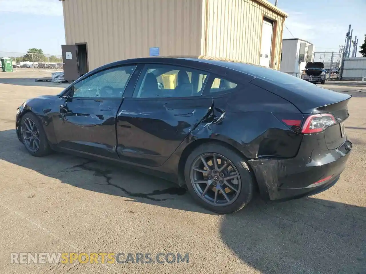 2 Photograph of a damaged car 5YJ3E1EA3PF518802 TESLA MODEL 3 2023