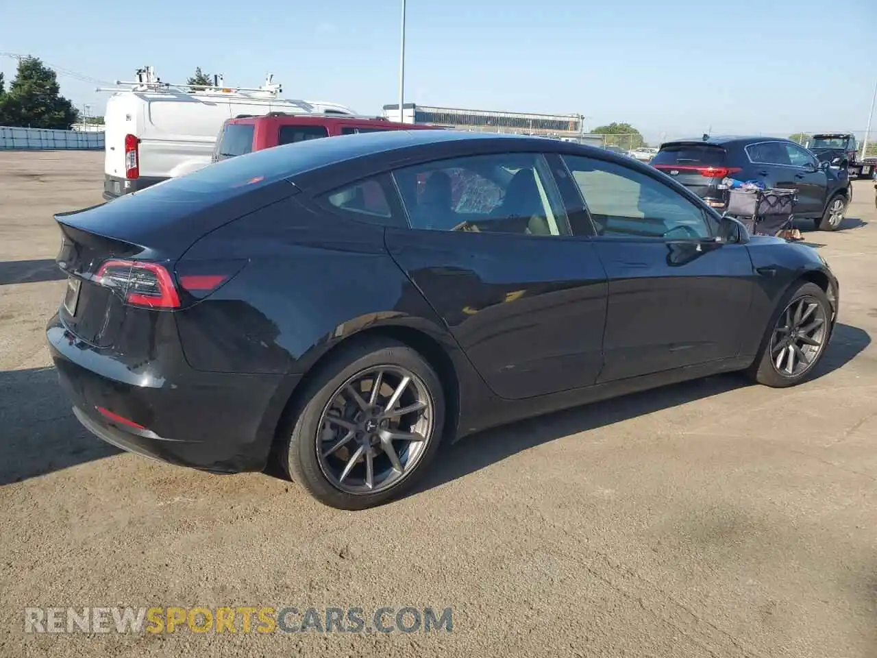 3 Photograph of a damaged car 5YJ3E1EA3PF518802 TESLA MODEL 3 2023