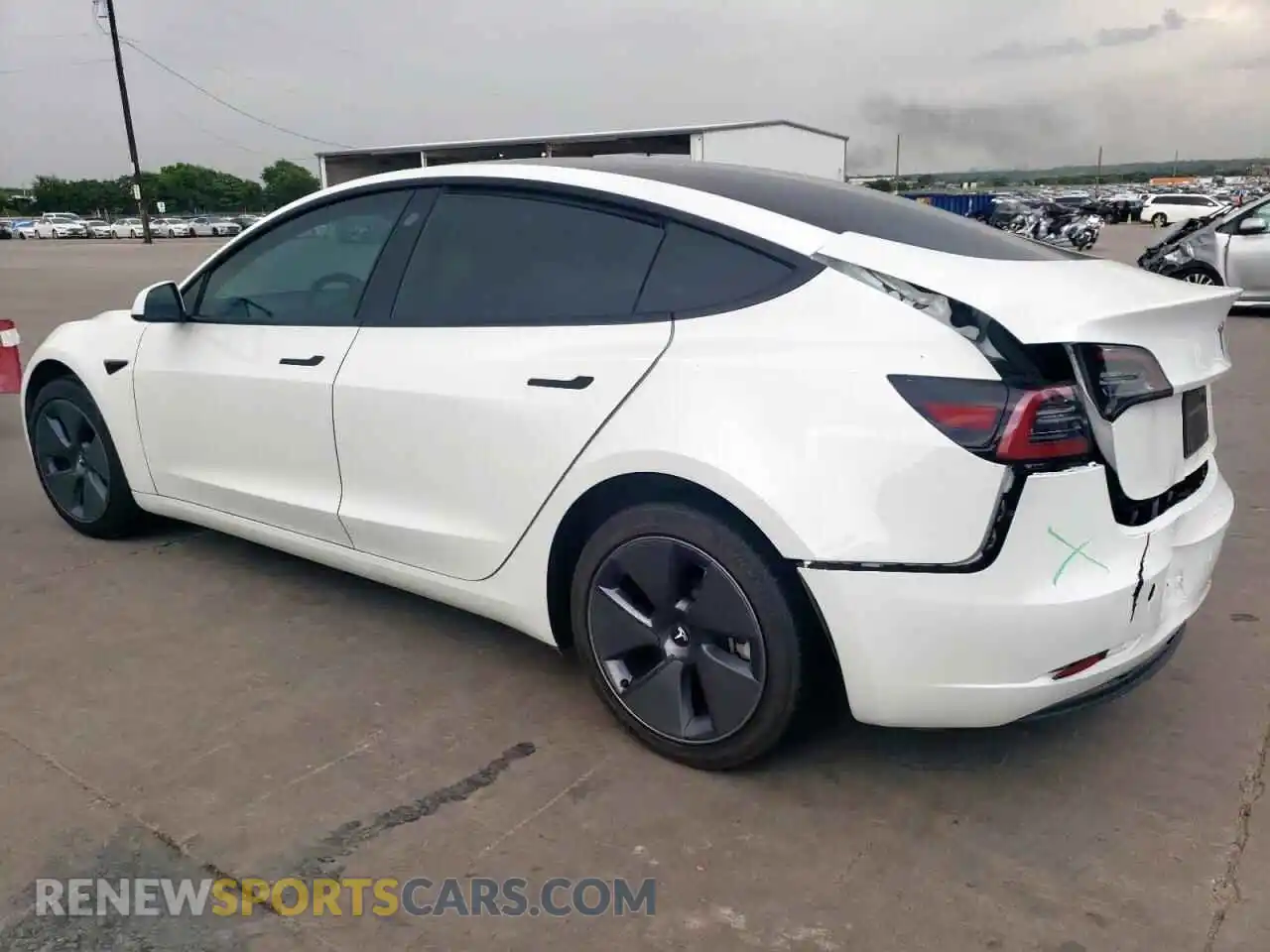 2 Photograph of a damaged car 5YJ3E1EA3PF554084 TESLA MODEL 3 2023