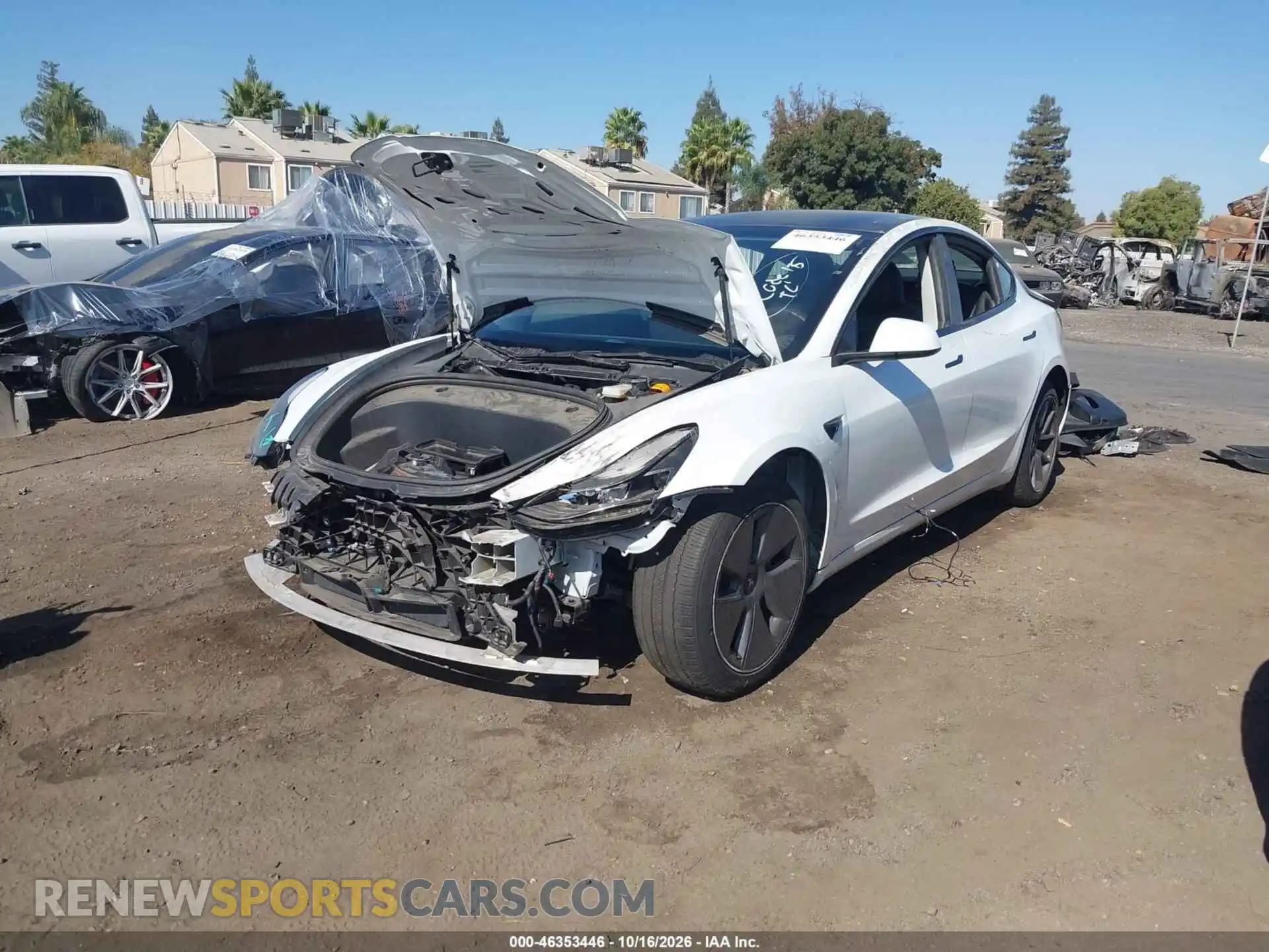 2 Фотография поврежденного автомобиля 5YJ3E1EA3PF561228 TESLA MODEL 3 2023