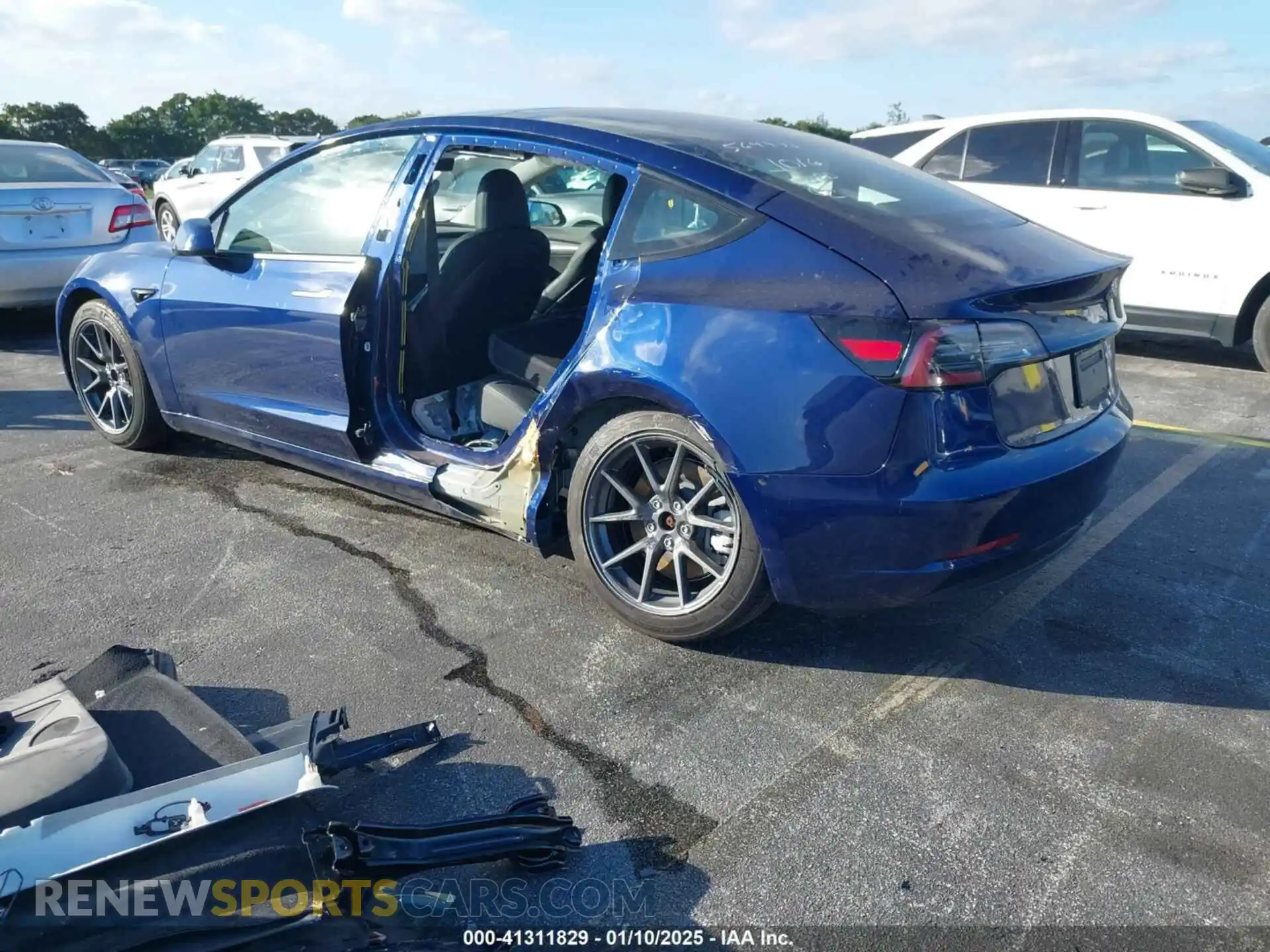 3 Photograph of a damaged car 5YJ3E1EA3PF564436 TESLA MODEL 3 2023