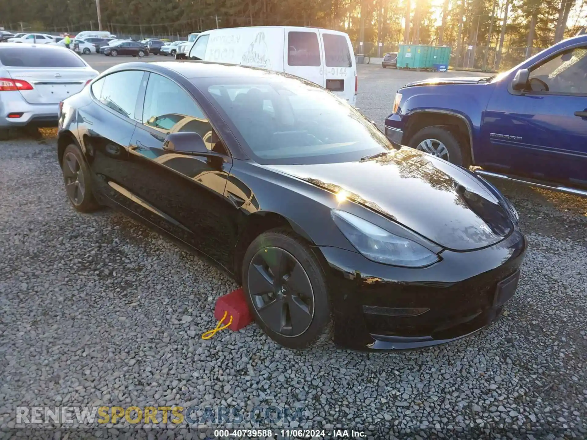 1 Photograph of a damaged car 5YJ3E1EA3PF578112 TESLA MODEL 3 2023
