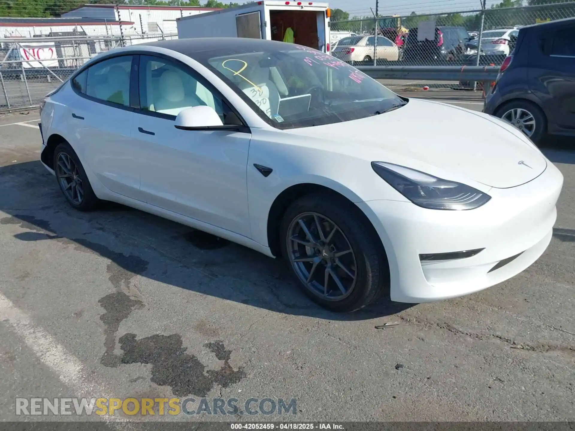 1 Photograph of a damaged car 5YJ3E1EA3PF600030 TESLA MODEL 3 2023
