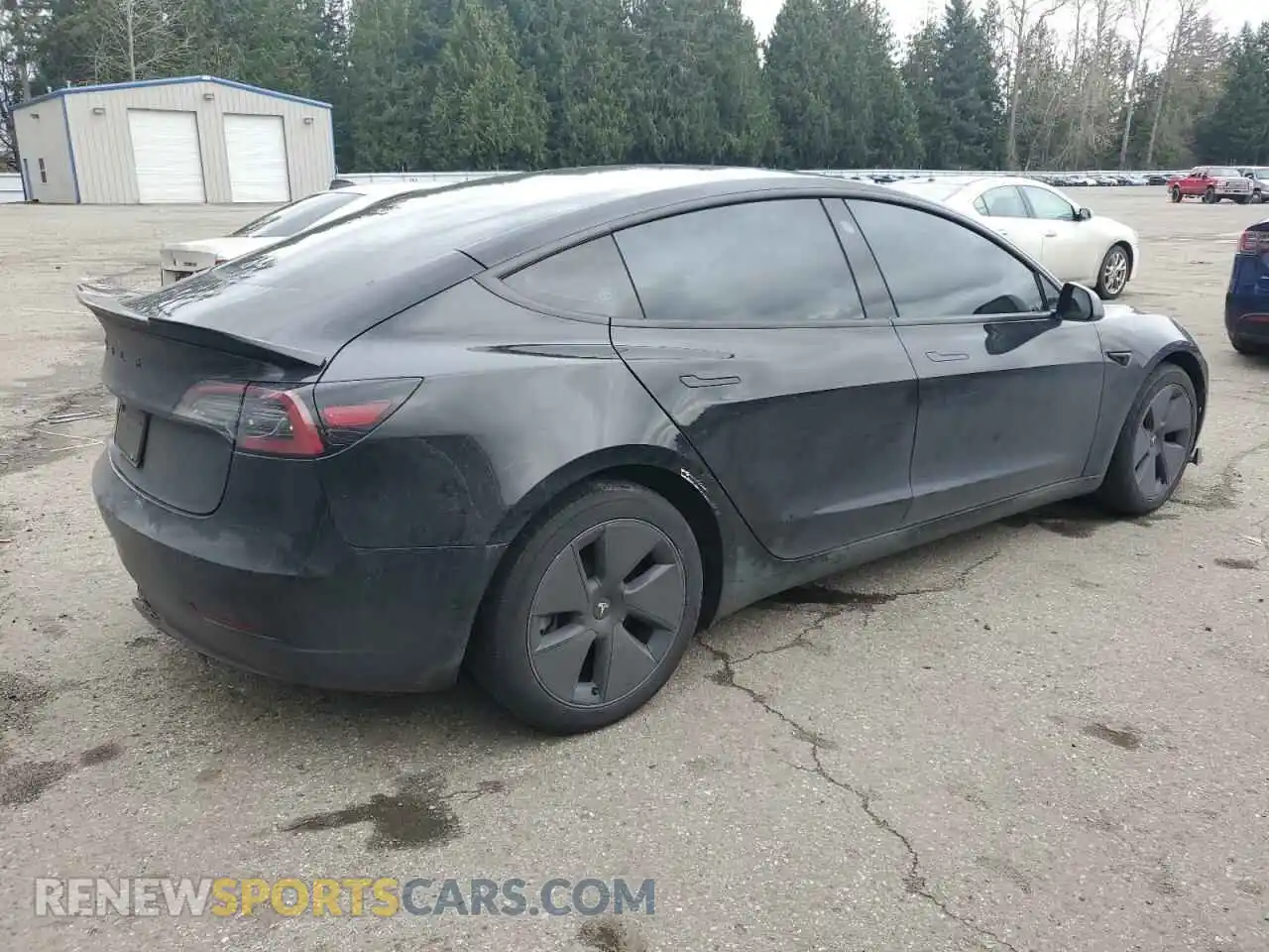 3 Photograph of a damaged car 5YJ3E1EA3PF644898 TESLA MODEL 3 2023
