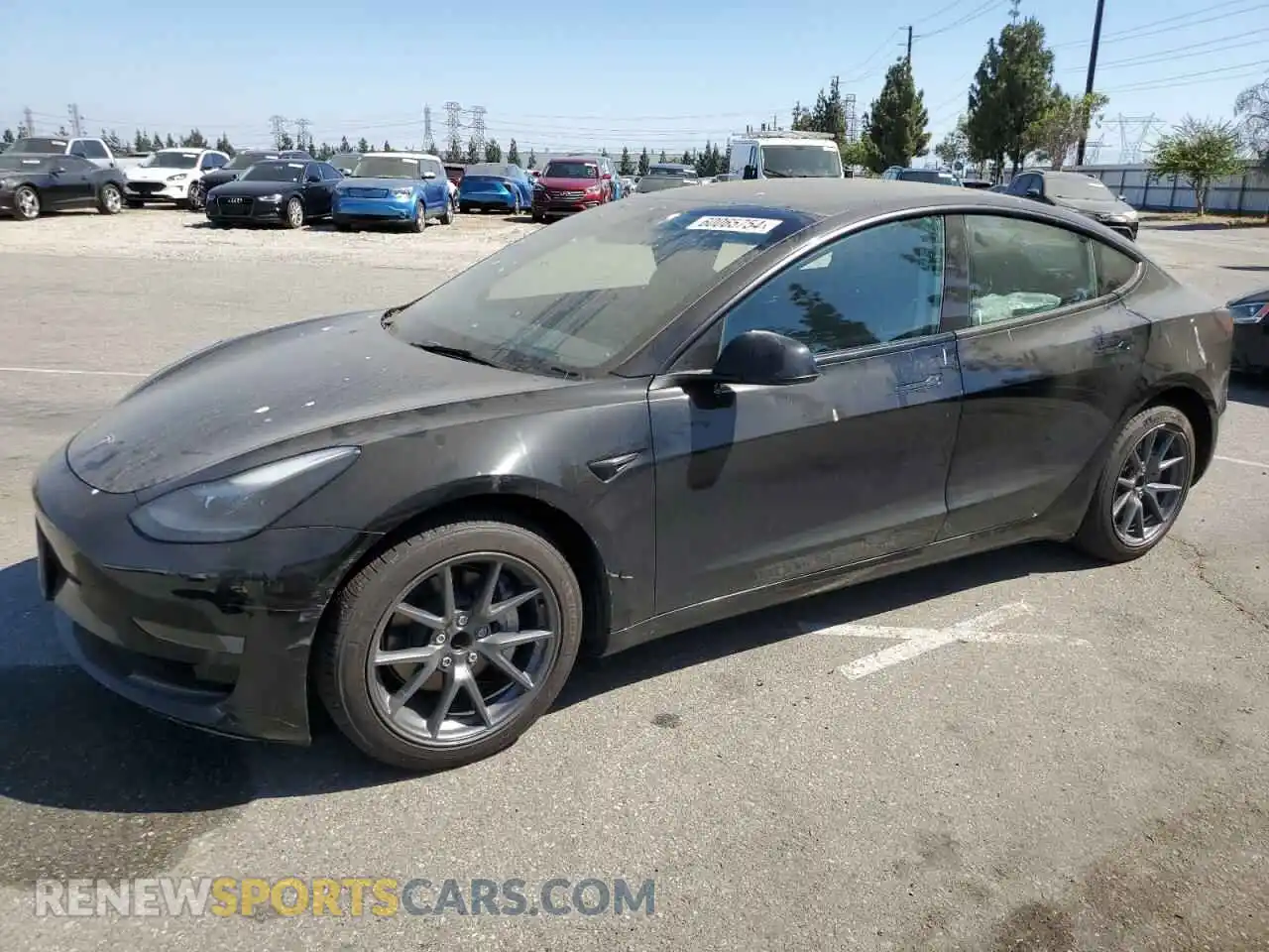 1 Photograph of a damaged car 5YJ3E1EA3PF654850 TESLA MODEL 3 2023