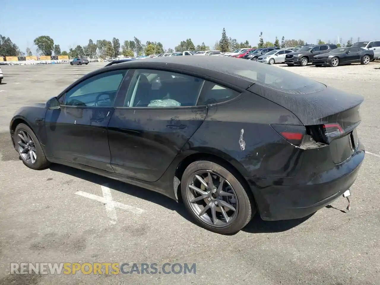 2 Photograph of a damaged car 5YJ3E1EA3PF654850 TESLA MODEL 3 2023