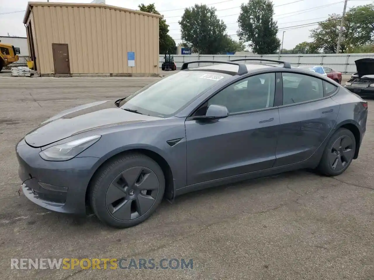 1 Photograph of a damaged car 5YJ3E1EA3PF656548 TESLA MODEL 3 2023