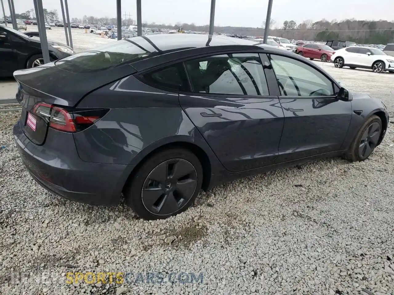 3 Photograph of a damaged car 5YJ3E1EA3PF674967 TESLA MODEL 3 2023