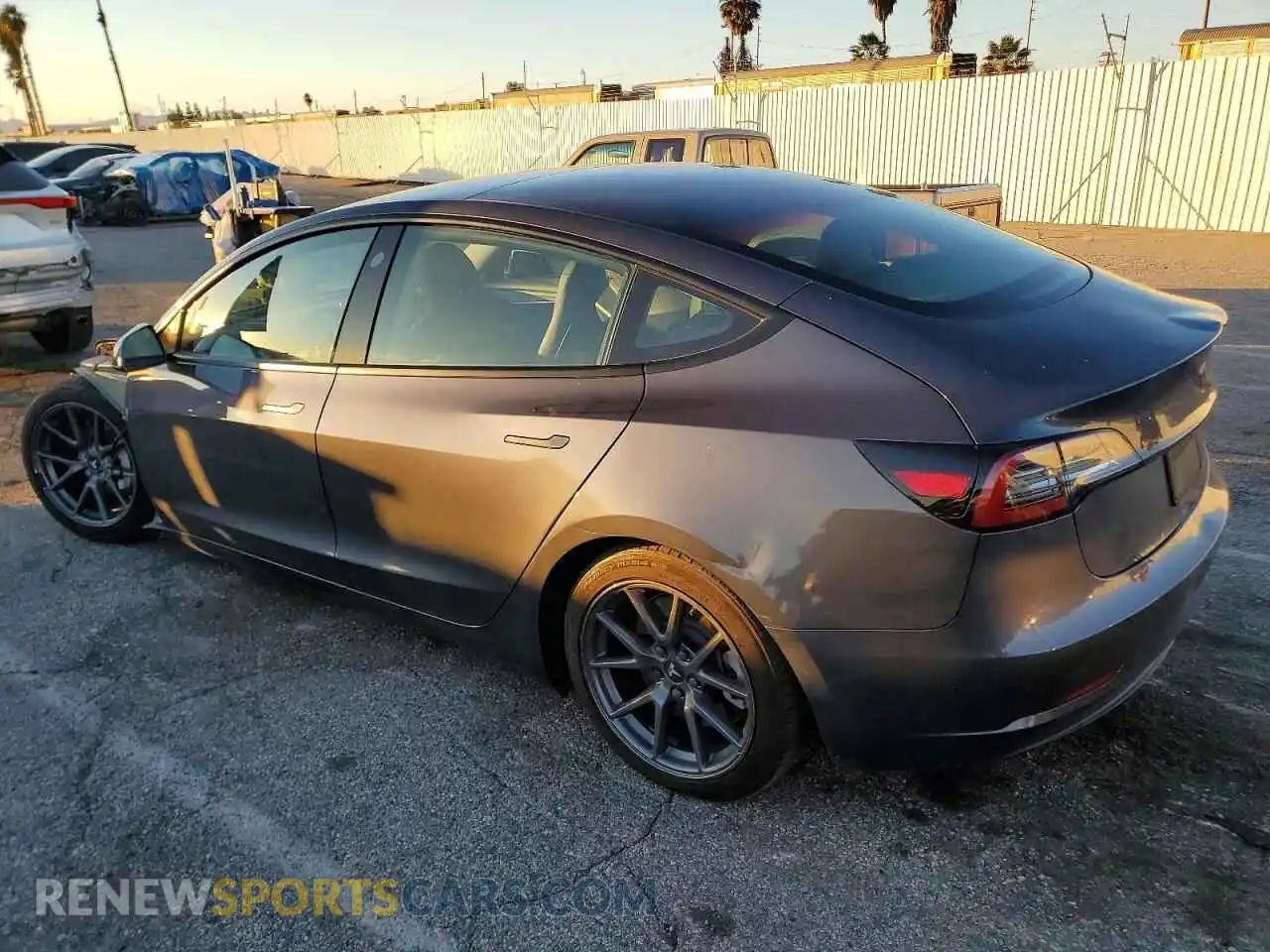 2 Photograph of a damaged car 5YJ3E1EA3PF675021 TESLA MODEL 3 2023