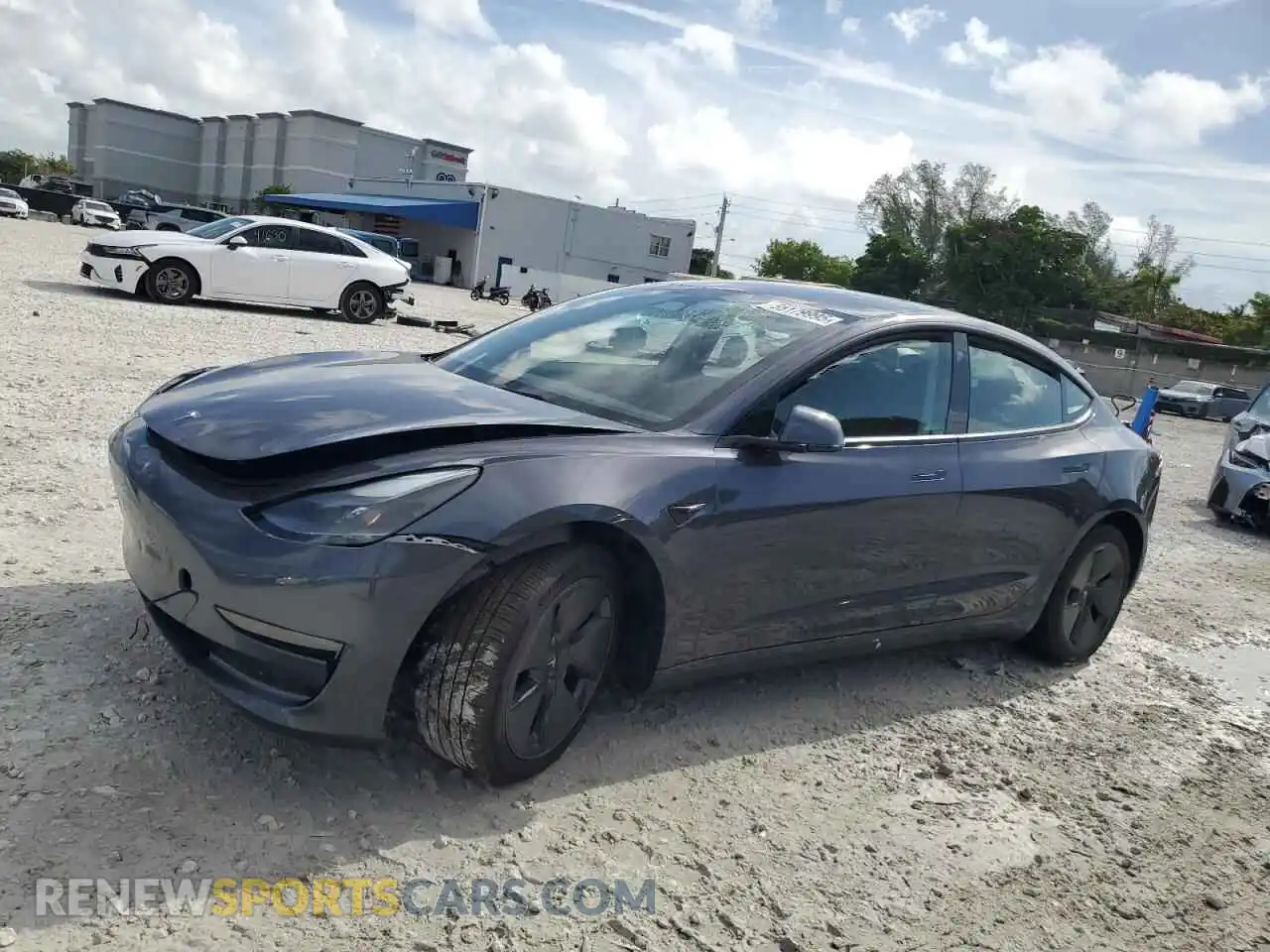 1 Photograph of a damaged car 5YJ3E1EA3PF679862 TESLA MODEL 3 2023