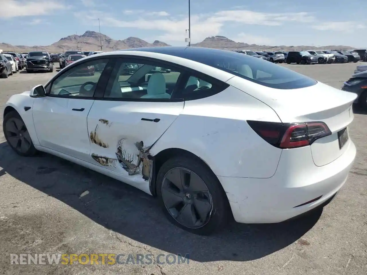 2 Photograph of a damaged car 5YJ3E1EA3PF691672 TESLA MODEL 3 2023