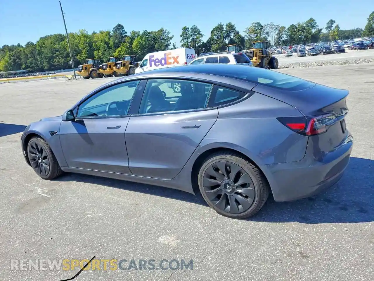 2 Photograph of a damaged car 5YJ3E1EA3PF692708 TESLA MODEL 3 2023