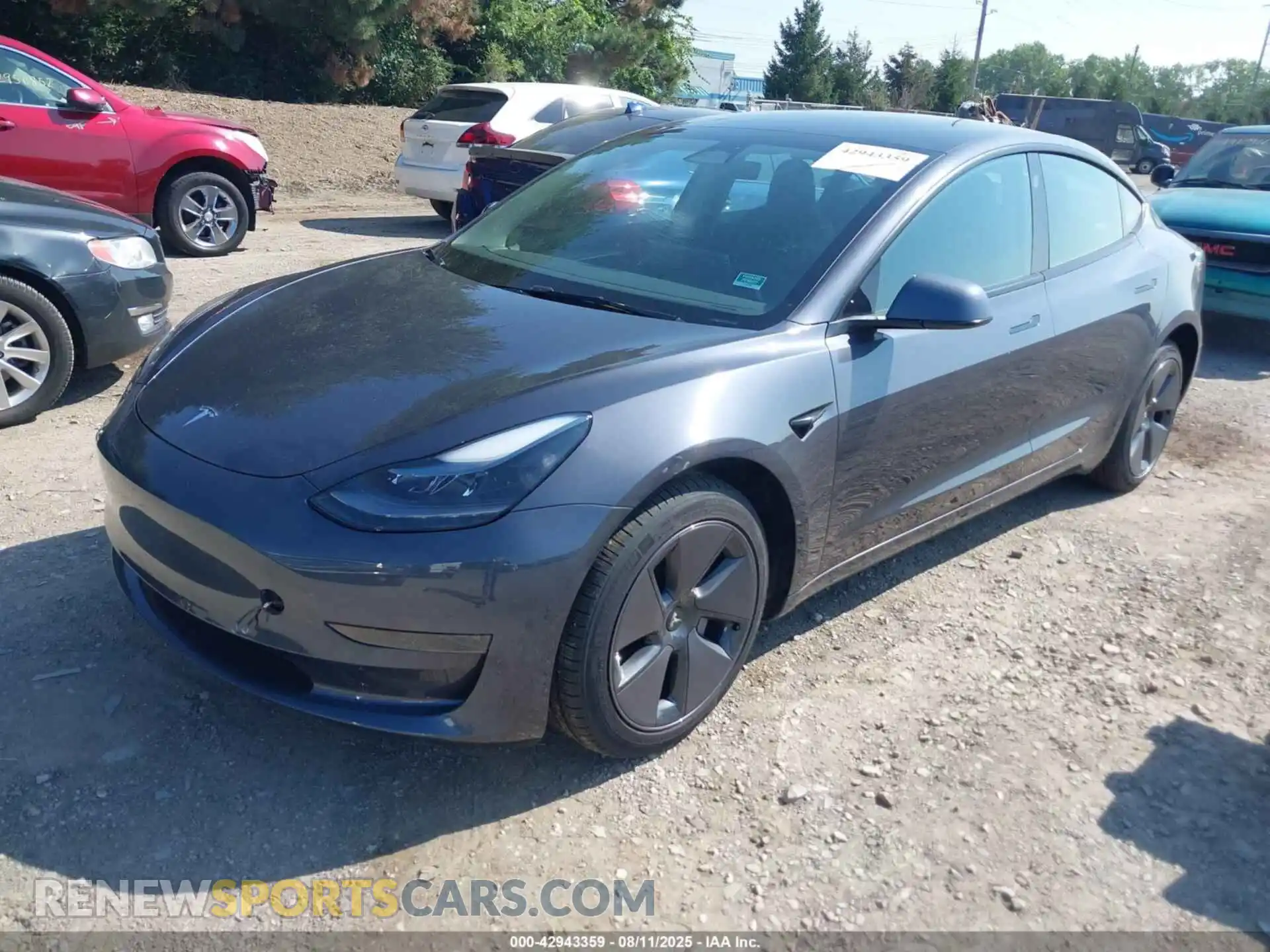 2 Photograph of a damaged car 5YJ3E1EA3PF697889 TESLA MODEL 3 2023
