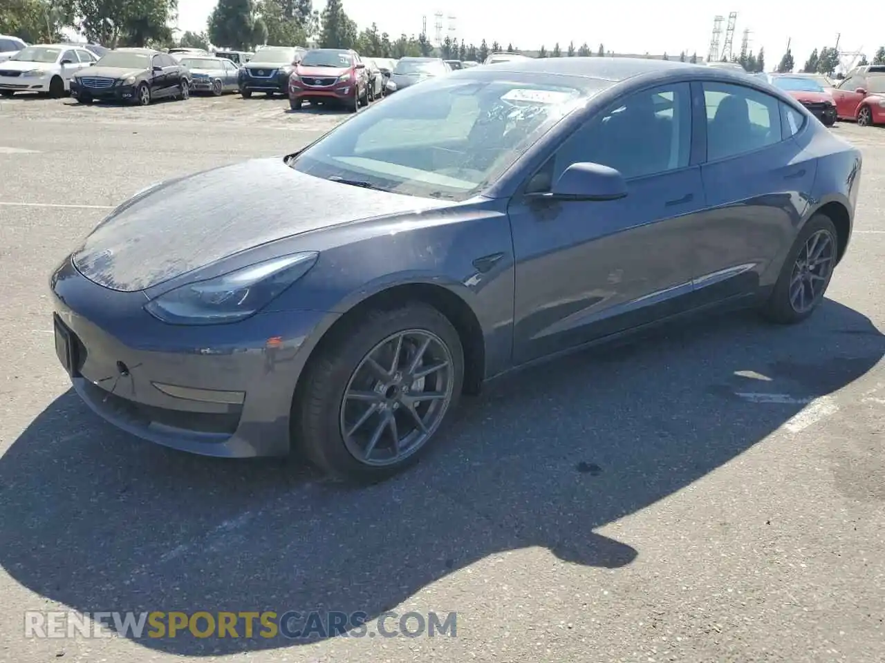 1 Photograph of a damaged car 5YJ3E1EA3PF709720 TESLA MODEL 3 2023