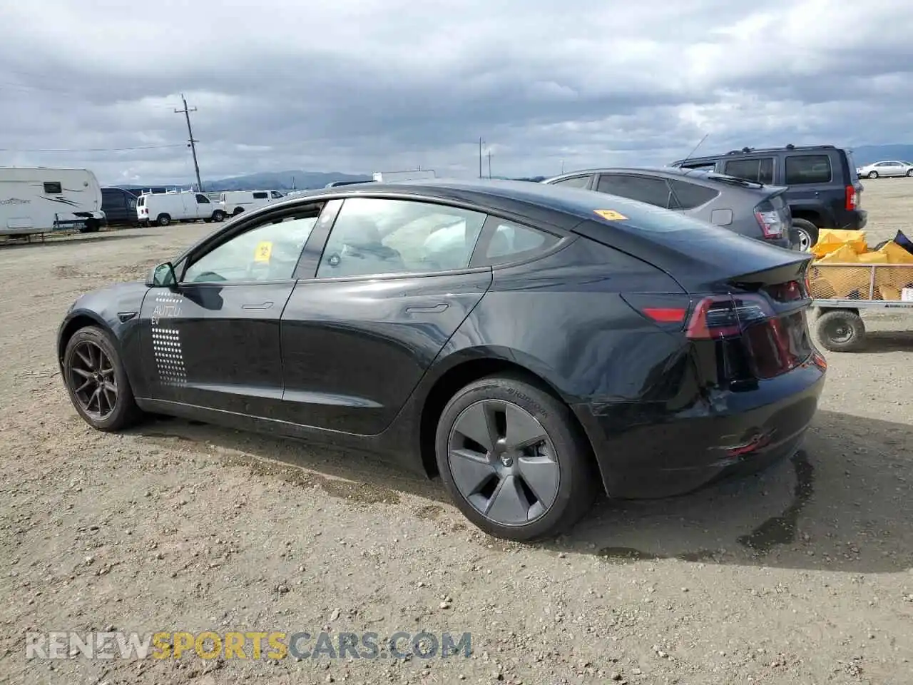 2 Photograph of a damaged car 5YJ3E1EA3PF712441 TESLA MODEL 3 2023