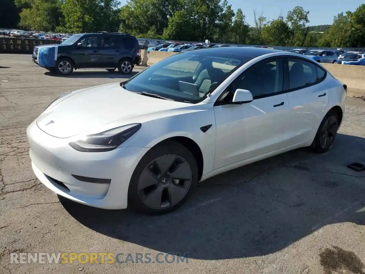 1 Photograph of a damaged car 5YJ3E1EA4PF404095 TESLA MODEL 3 2023