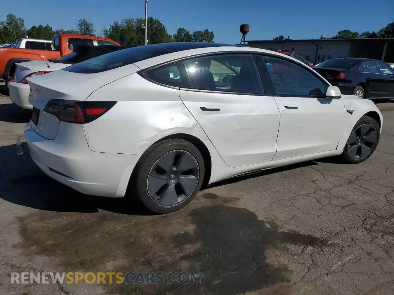 3 Photograph of a damaged car 5YJ3E1EA4PF404095 TESLA MODEL 3 2023