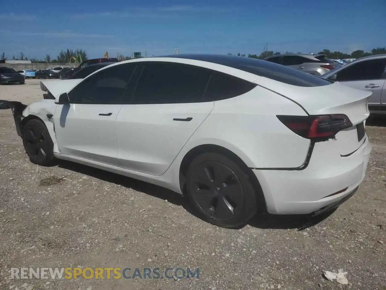 2 Photograph of a damaged car 5YJ3E1EA4PF424220 TESLA MODEL 3 2023
