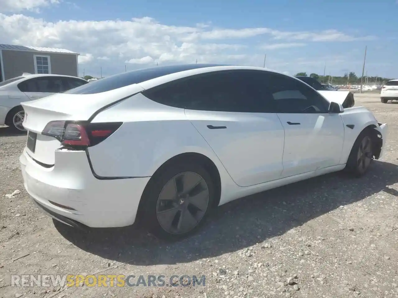 3 Photograph of a damaged car 5YJ3E1EA4PF424220 TESLA MODEL 3 2023