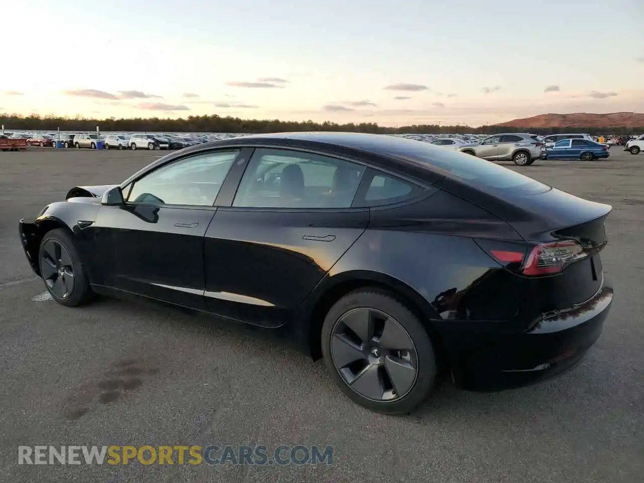 2 Photograph of a damaged car 5YJ3E1EA4PF427327 TESLA MODEL 3 2023