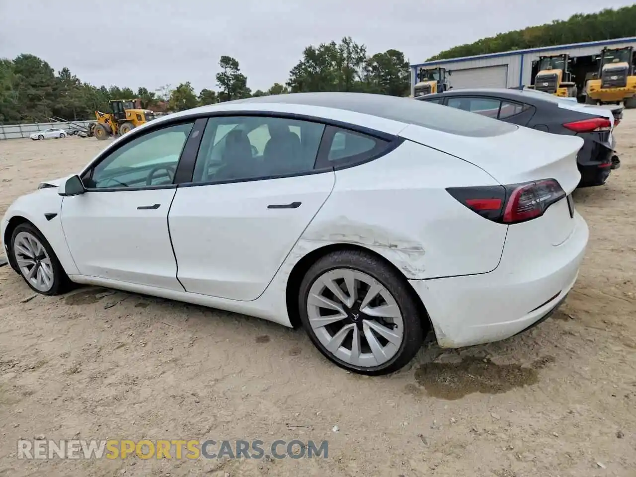 2 Photograph of a damaged car 5YJ3E1EA4PF446864 TESLA MODEL 3 2023