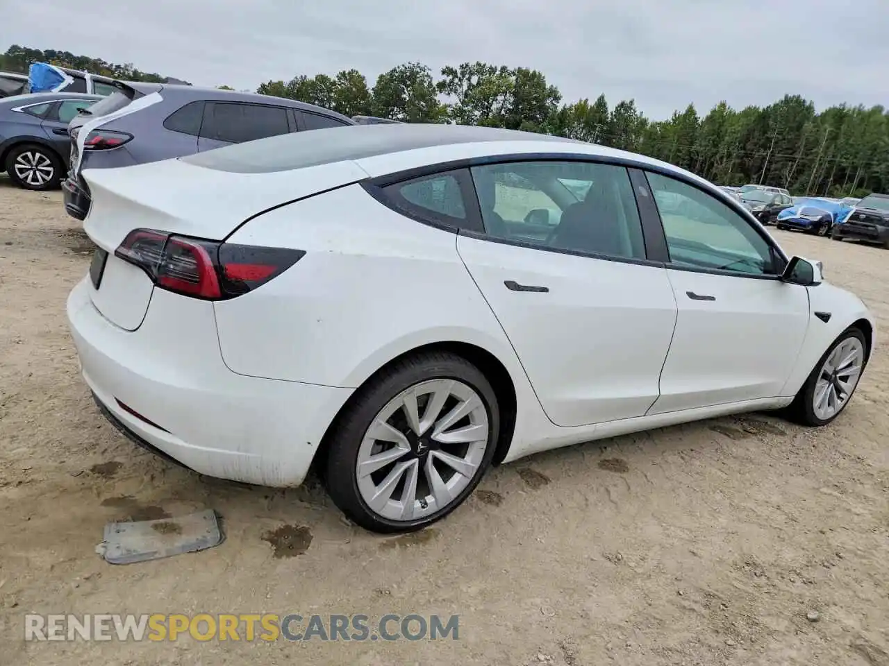 3 Photograph of a damaged car 5YJ3E1EA4PF446864 TESLA MODEL 3 2023