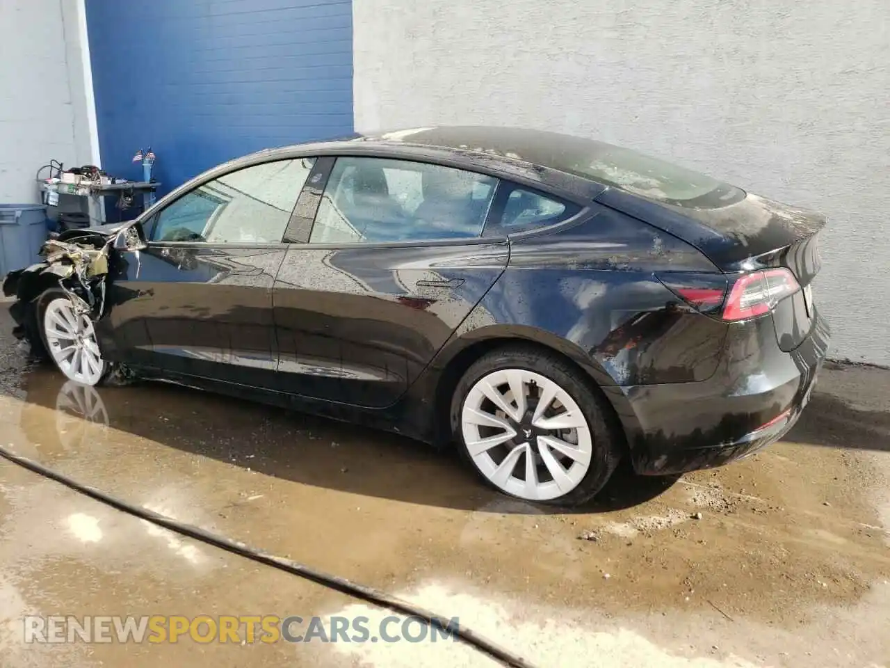 2 Photograph of a damaged car 5YJ3E1EA4PF448727 TESLA MODEL 3 2023