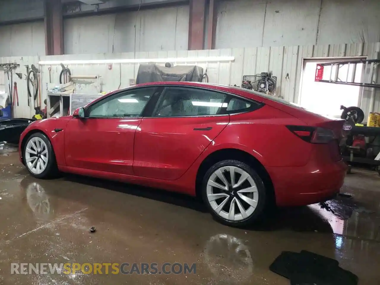 2 Photograph of a damaged car 5YJ3E1EA4PF450266 TESLA MODEL 3 2023