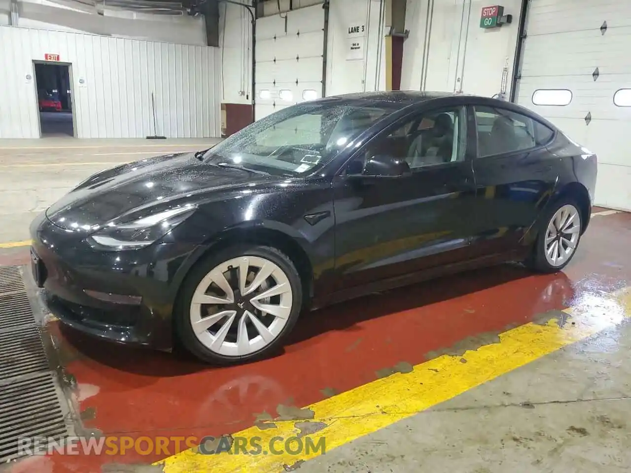 1 Photograph of a damaged car 5YJ3E1EA4PF451241 TESLA MODEL 3 2023