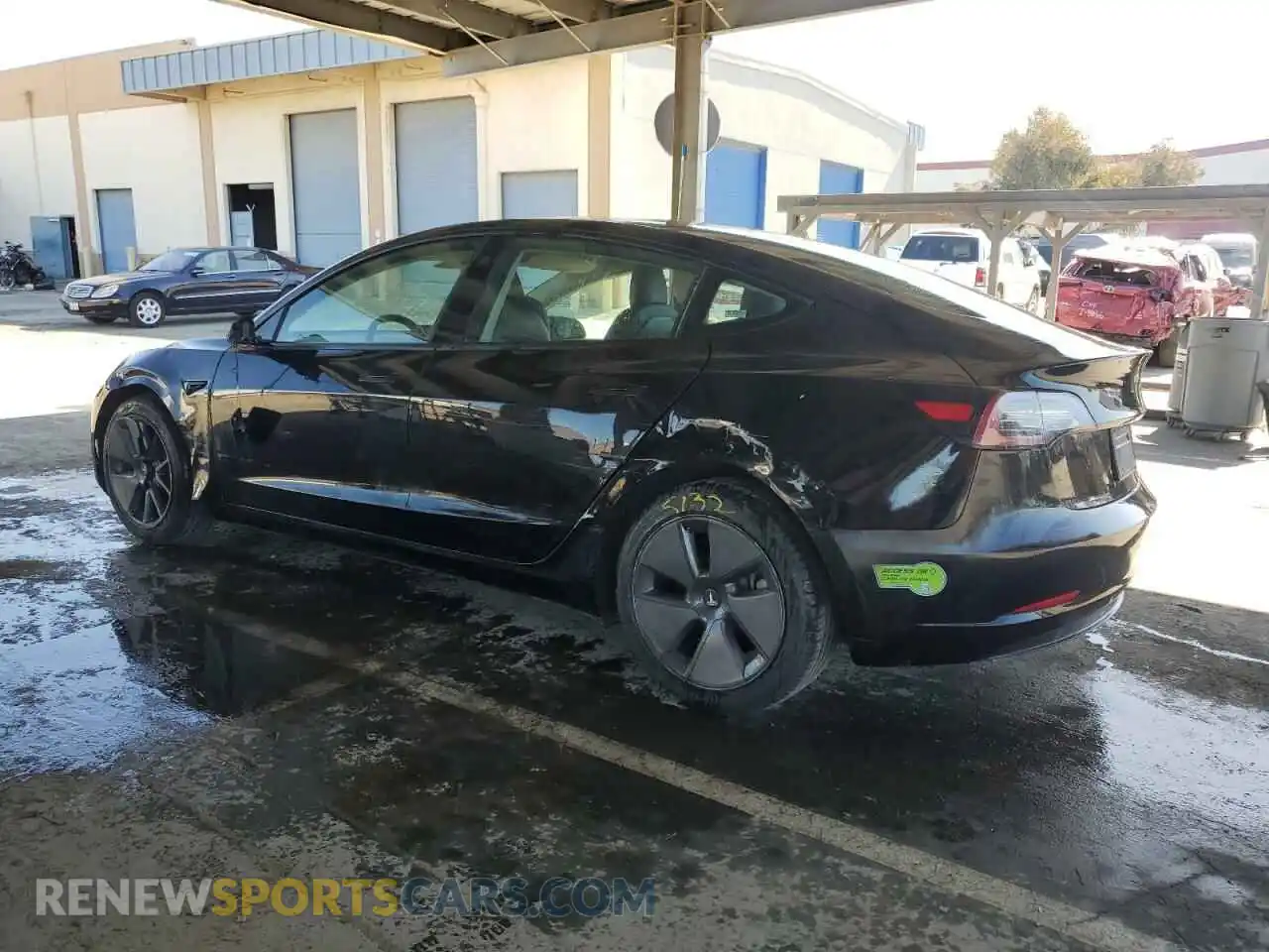 2 Photograph of a damaged car 5YJ3E1EA4PF454043 TESLA MODEL 3 2023