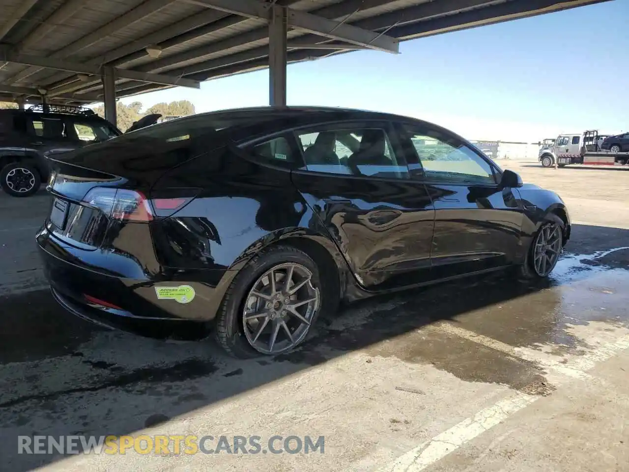 3 Photograph of a damaged car 5YJ3E1EA4PF454043 TESLA MODEL 3 2023