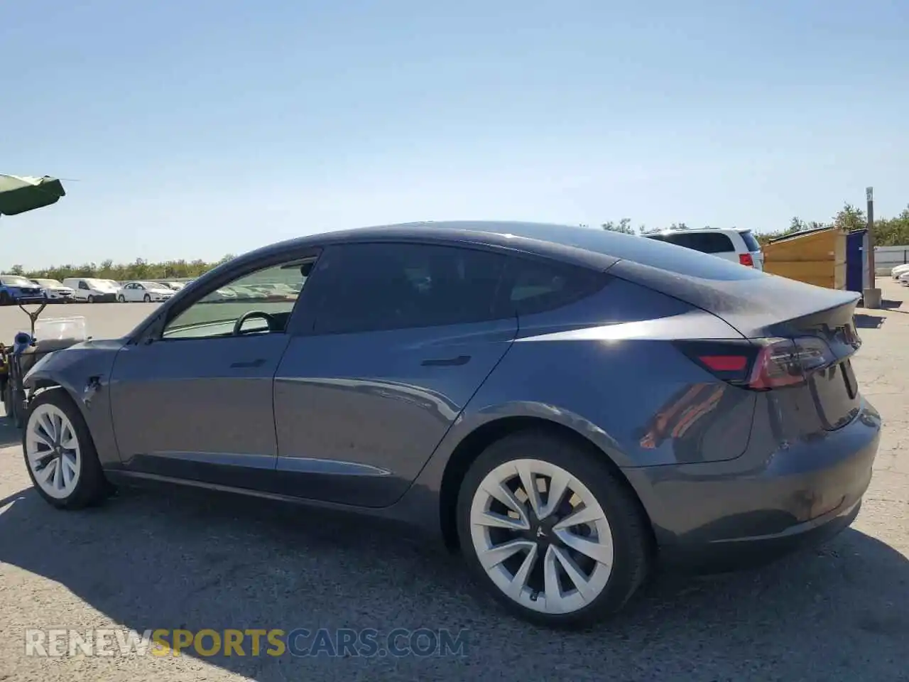 2 Photograph of a damaged car 5YJ3E1EA4PF456598 TESLA MODEL 3 2023