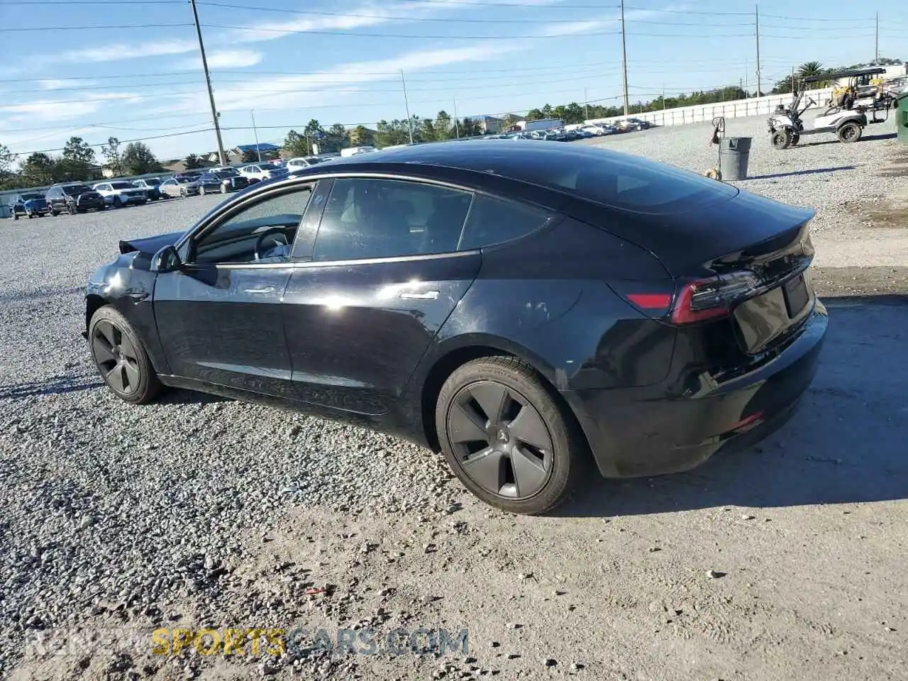 2 Photograph of a damaged car 5YJ3E1EA4PF458478 TESLA MODEL 3 2023