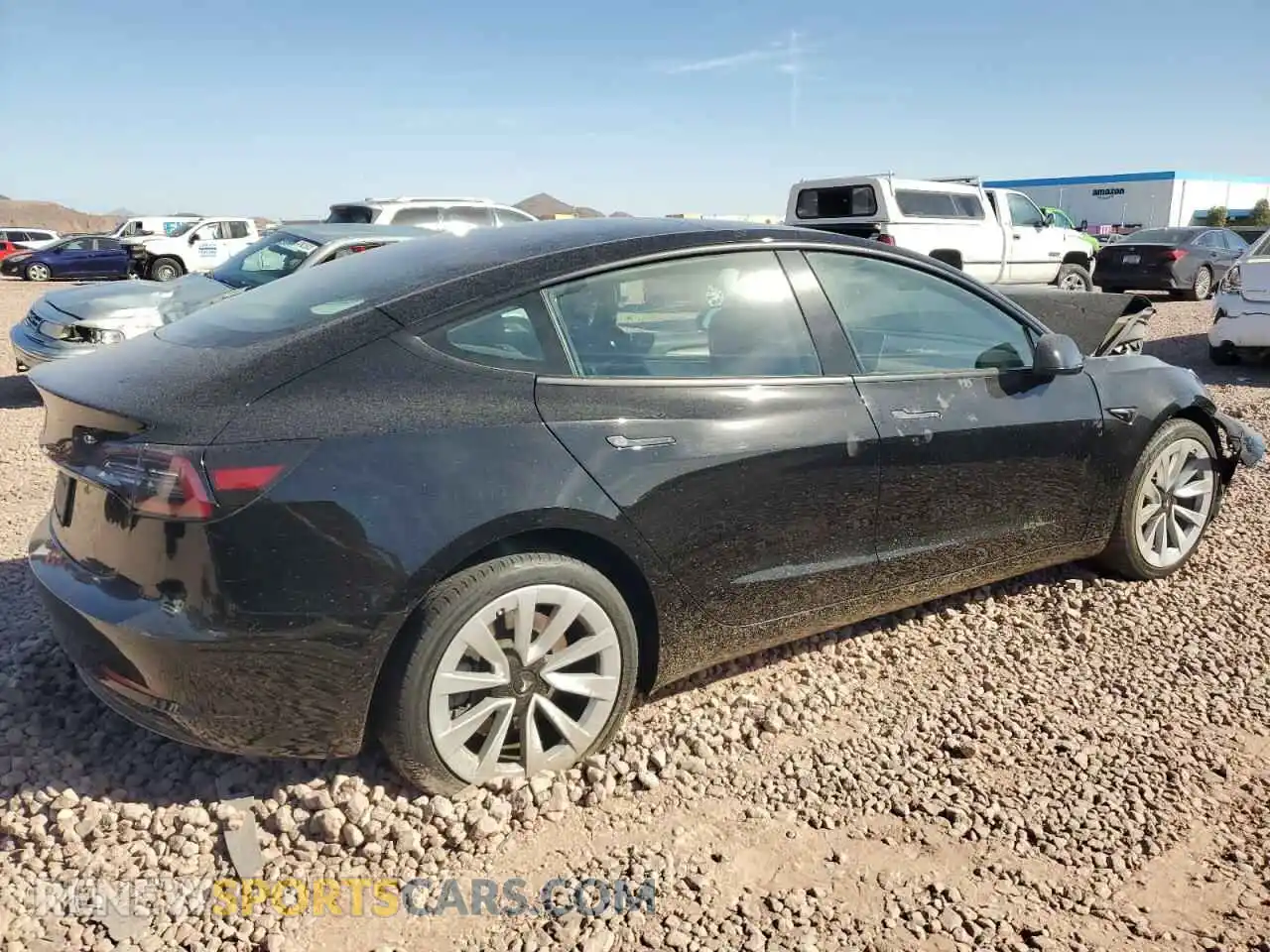 3 Photograph of a damaged car 5YJ3E1EA4PF459775 TESLA MODEL 3 2023