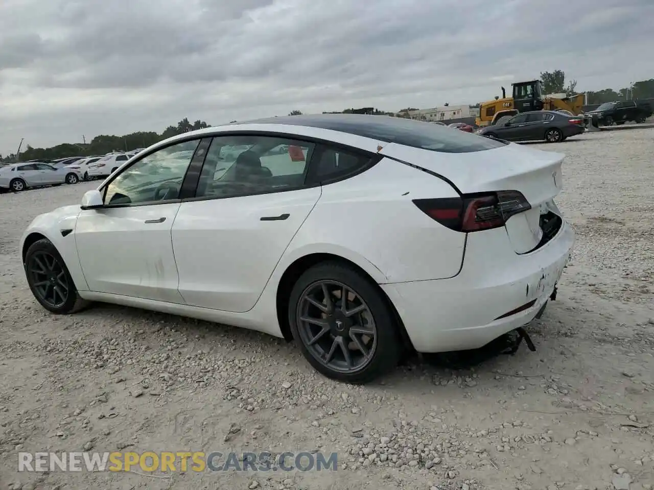 2 Photograph of a damaged car 5YJ3E1EA4PF464944 TESLA MODEL 3 2023