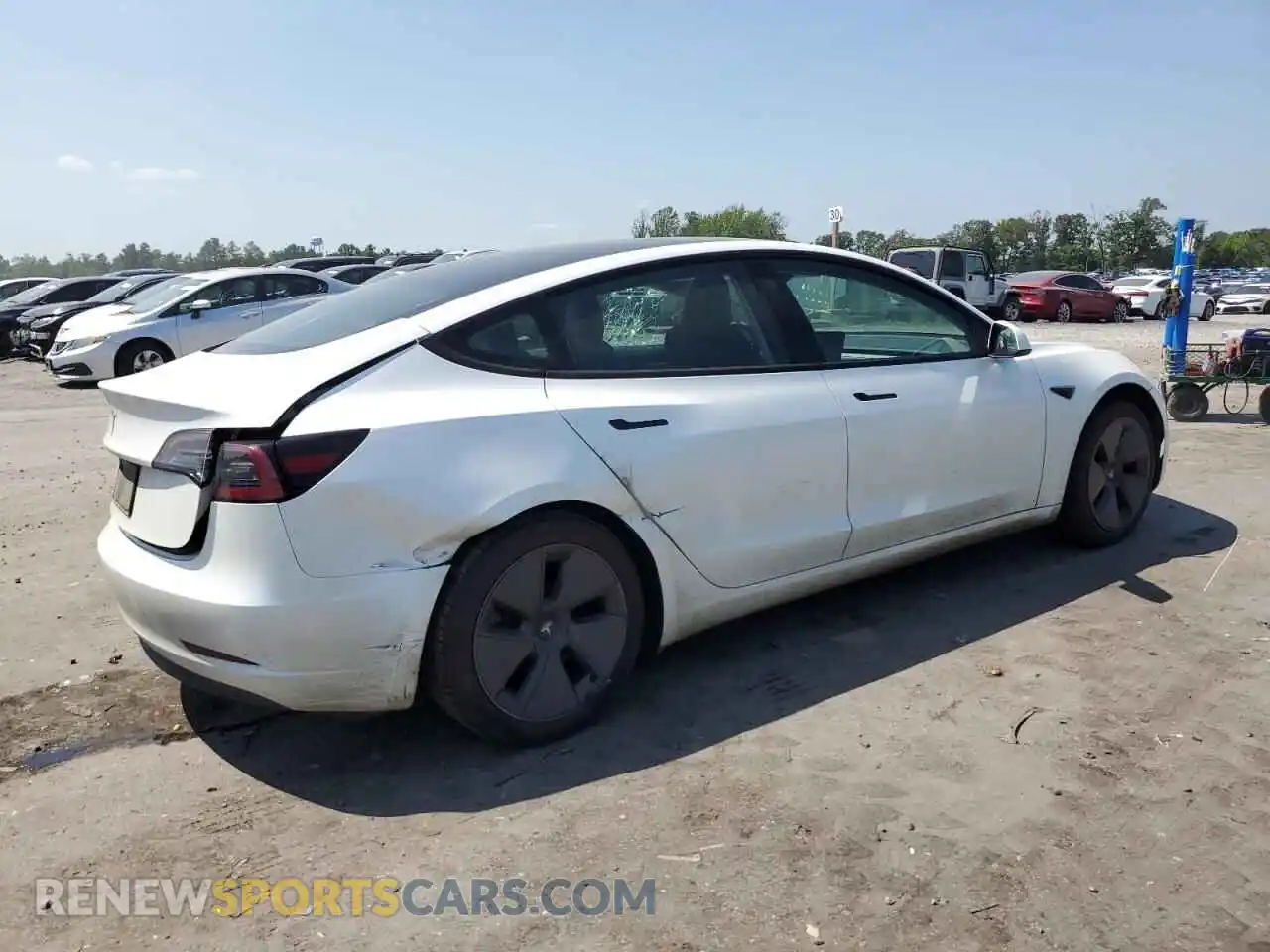 3 Photograph of a damaged car 5YJ3E1EA4PF552974 TESLA MODEL 3 2023