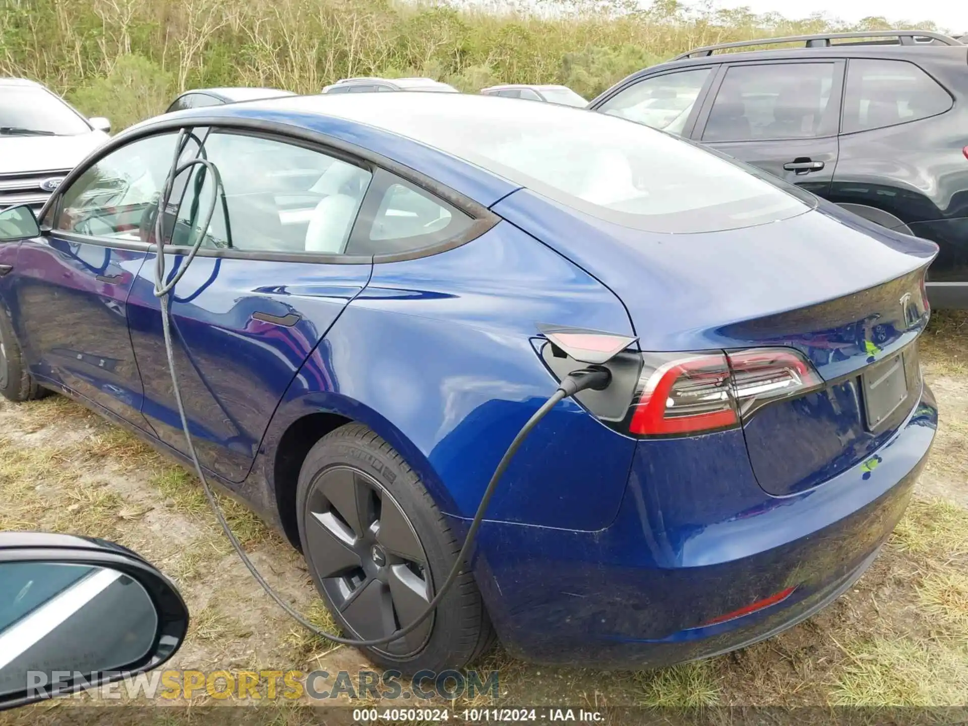 3 Photograph of a damaged car 5YJ3E1EA4PF553459 TESLA MODEL 3 2023