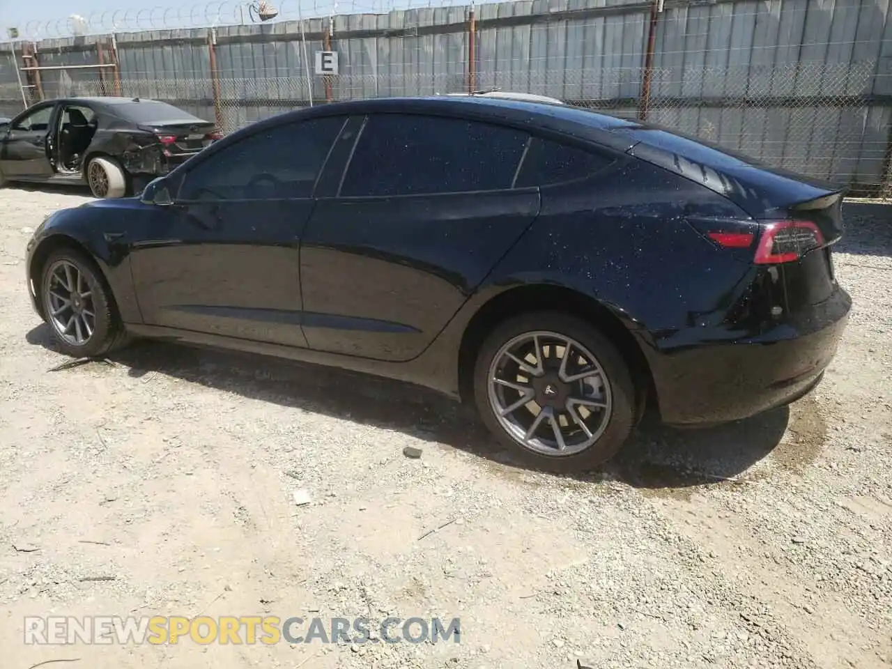 2 Photograph of a damaged car 5YJ3E1EA4PF558175 TESLA MODEL 3 2023
