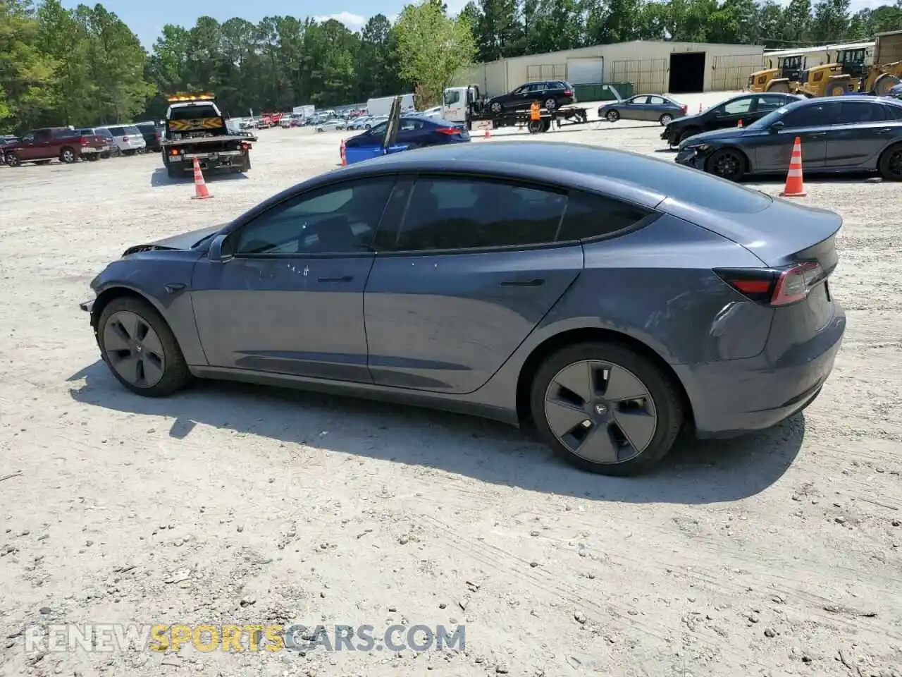 2 Photograph of a damaged car 5YJ3E1EA4PF559309 TESLA MODEL 3 2023