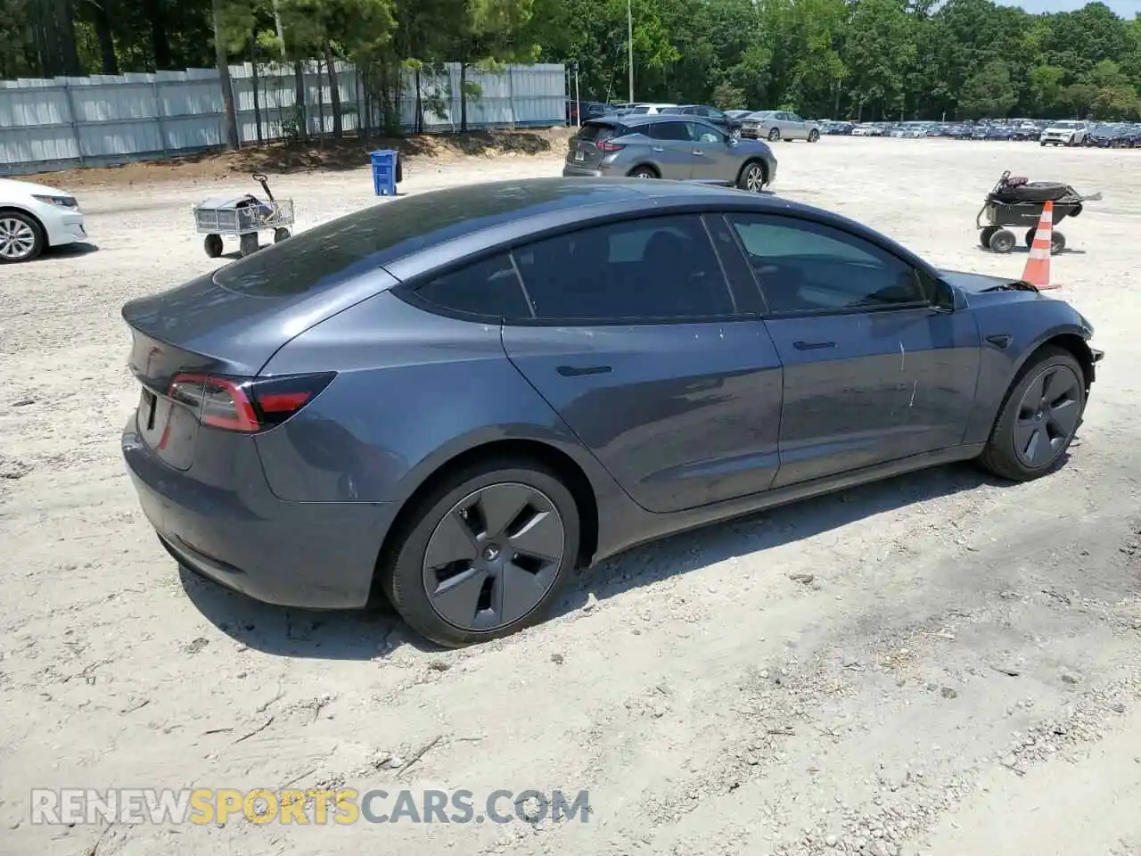 3 Photograph of a damaged car 5YJ3E1EA4PF559309 TESLA MODEL 3 2023
