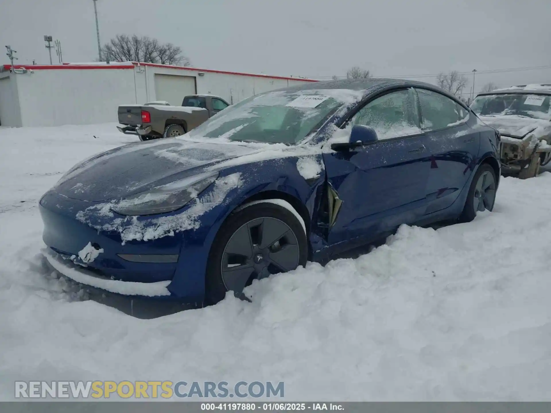 2 Photograph of a damaged car 5YJ3E1EA4PF565904 TESLA MODEL 3 2023