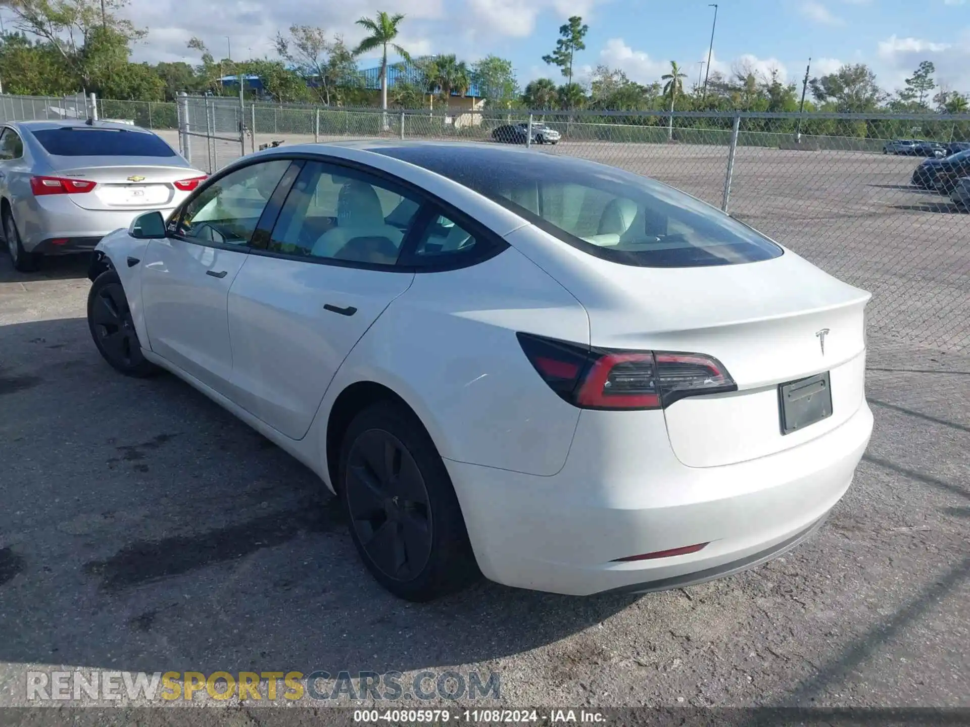 3 Photograph of a damaged car 5YJ3E1EA4PF574411 TESLA MODEL 3 2023